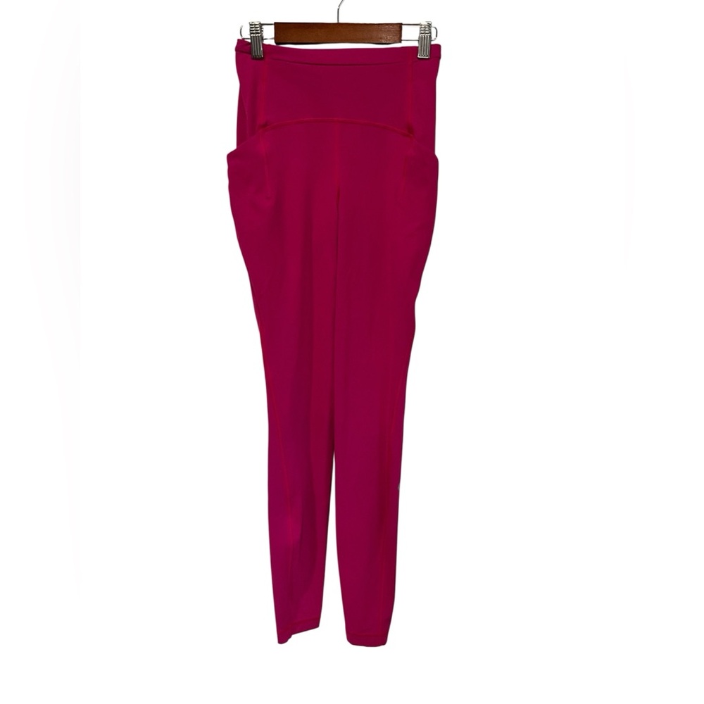 Lululemon Athletica Align VibrantHot  Pink  leggings size 2